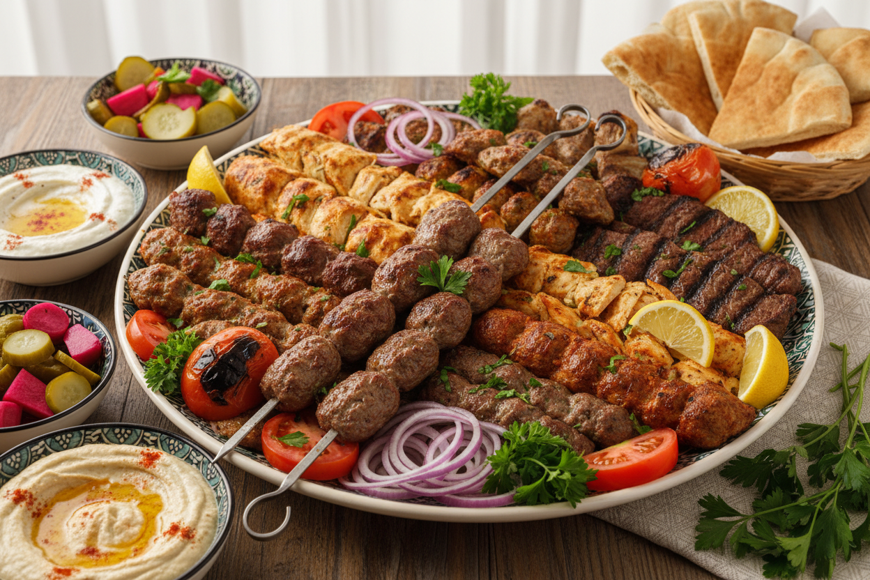 Levantine Halal Meat Platter